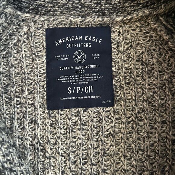 American Eagle Outfitters Gray Cabin Cardigan Size Small - Picture 3 of 16